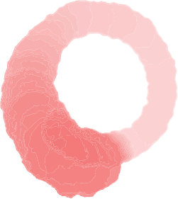 水彩の飾りイラスト