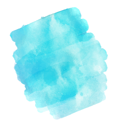 水彩の飾りイラスト